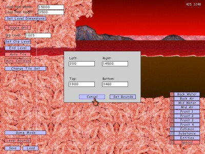 Level Editor Screenshot