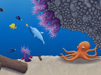 Dolphin and Octopus