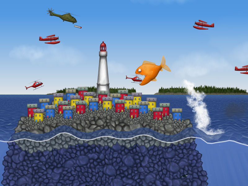Eat everything in the ocean!