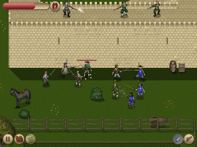 The Three Musketeers: The Game screen shot